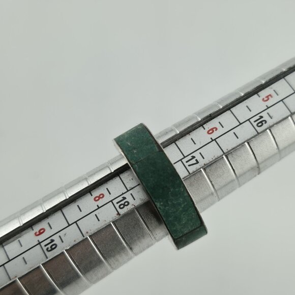 925 Sterling Silver Band Ring Men Women Unisex Minimal 7 Vintage - Picture 5 of 16